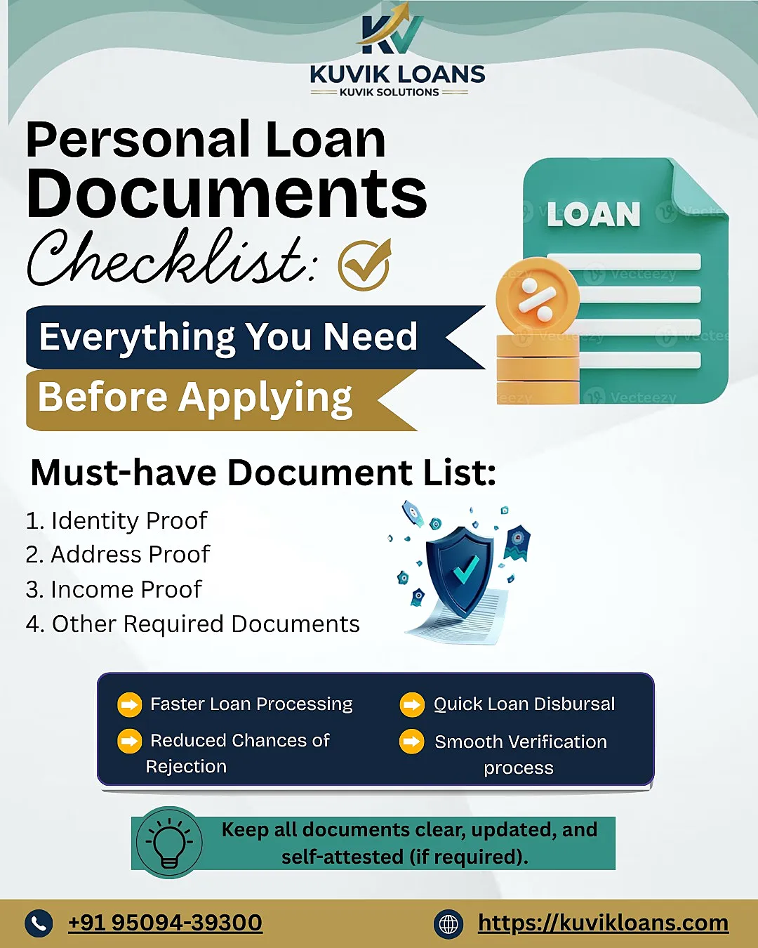 Ultimate Document Checklist for a Smooth Personal Loan Process